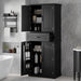 Bathroom Storage Cabinet With Multifunctional Storage Space, Drawer With Slide Rails, Adjustable Shelf