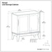 Harper - Low Storage Cabinet - Black