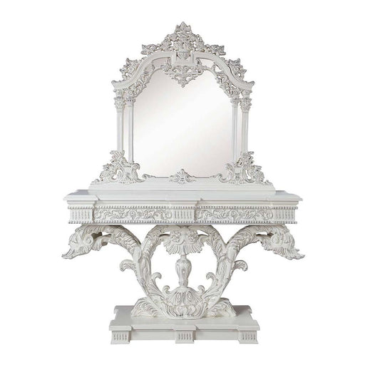 Vanaheim - Mirror - Antique White Finish - 54" Sacramento Furniture Store Furniture store in Sacramento