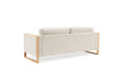 Modern Sofa With Solid Wood Legs, 3 Seater