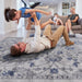 Marfi - 8' X 10' Oriental Area Rug - Blue