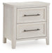 Darbonton - Two Drawer Night Stand - Dove White