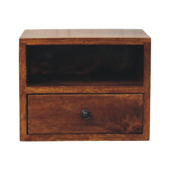 Solis - 1 Drawer Wall Mounted Nightstand