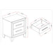 Harry - Nightstand With 2 Drawers - Brown