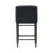 Marvin - Steel Frame Faux Leather Upholstered Counter Height Barstool
