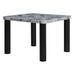 Square Frame Dining Table - Gray