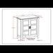 Burlington - Handcrafted Low Storage Cabinet
