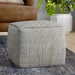 Nate - Square Pouf
