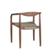 Cove - Eucalyptus & Rope 5-Piece Outdoor Dining Set - Brown & Almond milk