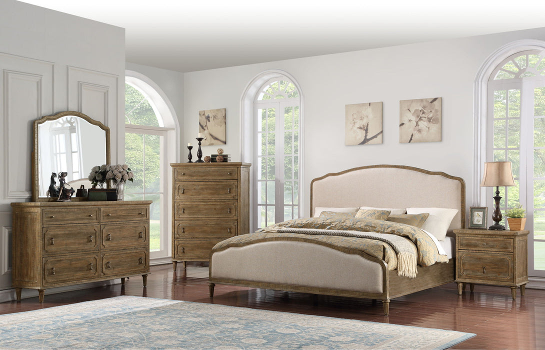 6 Drawer Dresser - Taupe