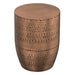 Johnsen - Handcrafted Large Metal Accent Table
