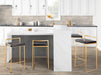 Fuji - Contemporary / Glam & Quality Construction Barstool