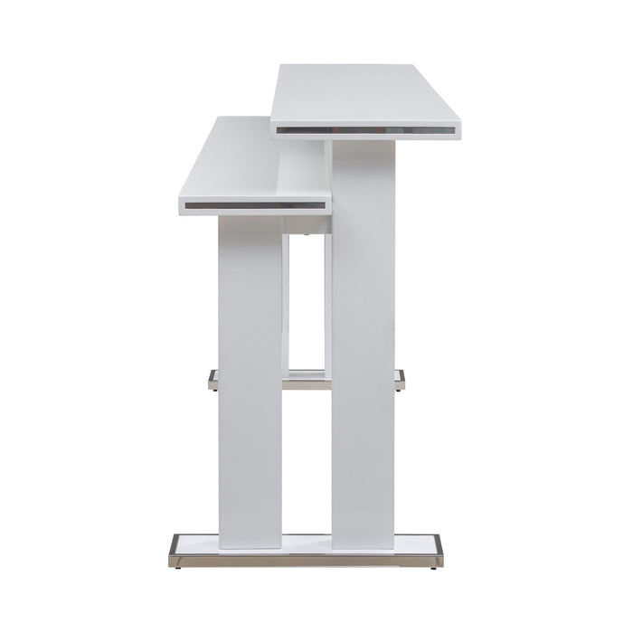 Amanda - 72" Rectangle Wood Console Table - White