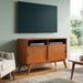 Draper - Handcrafted Mid Century Low TV Media Stand