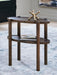 Wiattbury - Accent Table - Gray Brown