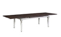 Dining Table With Leafs - Brown / White