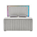Elliot - Bed With Immersive Sound, LED Lighting, Fireplace Footboard, TV Lift