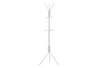 Coat Rack, Hall Tree, Free Standing, Hanging Bar, 6 Hooks, Entryway, Contemporary & Modern