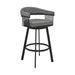 Bronson - Swivel Bar Stool - Black Finish