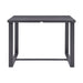 Menorca - Outdoor Patio Bar Height Dining Table - Aluminum