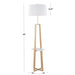 Cosmo - Shelf Contemporary / Glam Floor Lamp