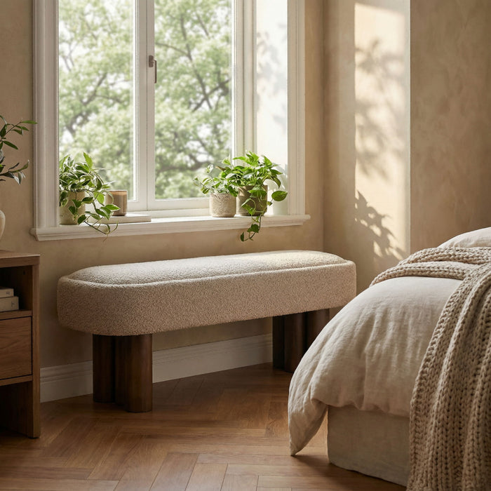 Indoor Upholstered Dining Bench
