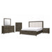 Melissa - 5 Piece Storage Bedroom Set With Padded Headboard