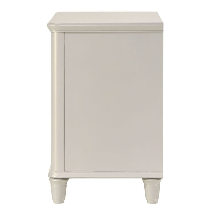 Laveda - Nightstand - Pearl White