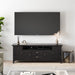 Redmond - TV Media Stand - Hickory Brown