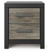 Broachmyn - Two Drawer Night Stand