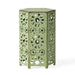 Galore - Side Table With Sunburst Cut Out Design