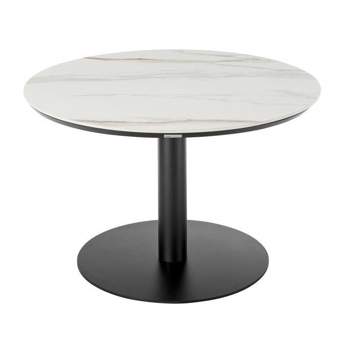 Jazmin - Outdoor Table With Aluminum Pedestal Base