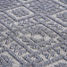 Guros - 8' X 10' Traditional Indoor / Outdoor Area Rug - White / Gray