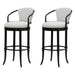 Otis - Upholstered Swivel Bar Height Barstool