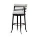 Telia - Upholstered Swivel Bar Height Barstool