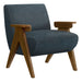 Accent Chair, Living Room & Bedroom Seating - Blue