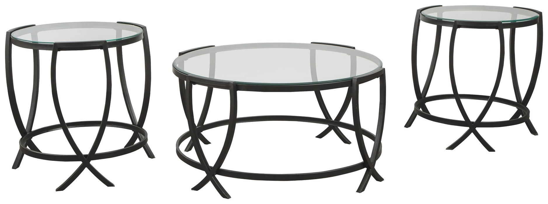 Tarrin - Black - Occasional Table Set (Set of 3) Sacramento Furniture Store Furniture store in Sacramento
