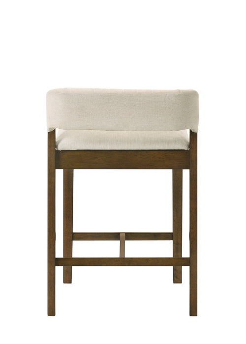 Landyn - 26" Sepia Brown Counter Height Rubberwood Barstool