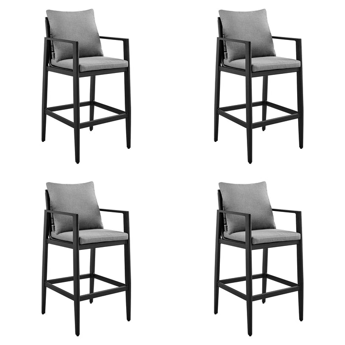 Cayman - Outdoor Patio Counter Height Bar Stool Set