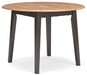 Gesthaven - Round Dining Room Drop Leaf Table Set