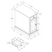 Accent End Table, Storage Drawer, Versatile Design - Espresso
