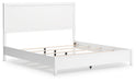 Binterglen - King Panel Bed - White