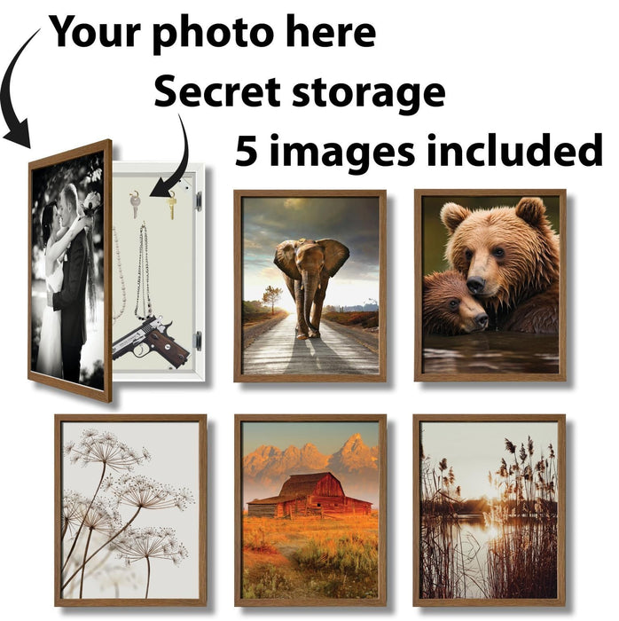 Wildlife & Meadowscape - 17" x 21" Framed Wall Art