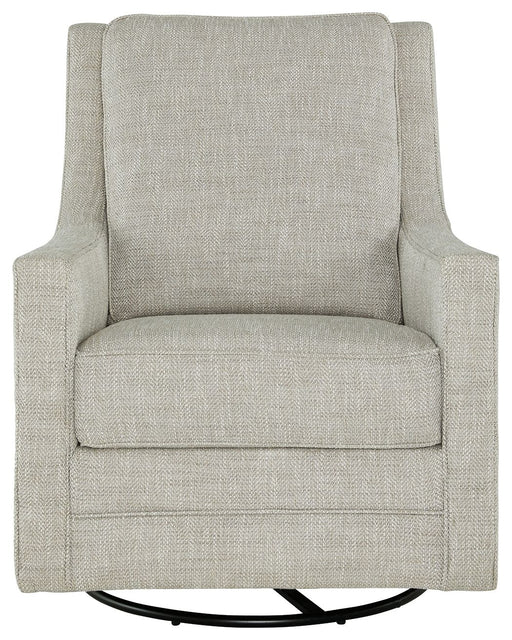 Kambria - Fog - Swivel Glider Accent Chair Sacramento Furniture Store Furniture store in Sacramento