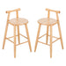 Grove - Indoor Barstool (Set of 2) - Natural