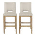Counter Stools (Set of 2) - Wheat
