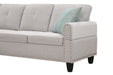 Alger - Left Hand Facing Sofa & Chaise With Ottoman