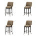 Torres - Upholstered Swivel Counter Height Barstool