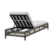 Alegria - Outdoor Patio Adjustable Chaise Lounge Chair In Aluminum With Gray Rope And Cushions
