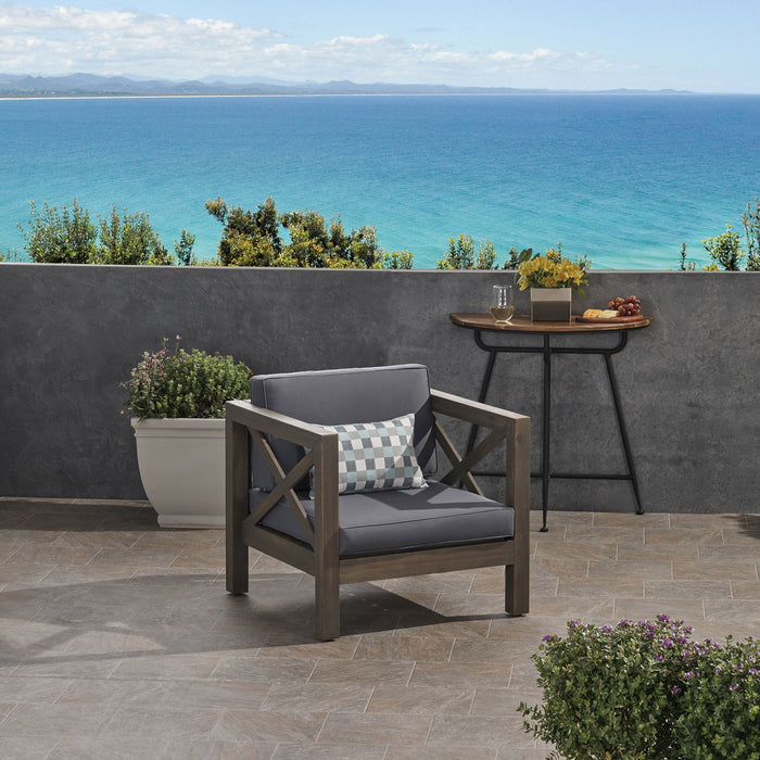 Brava - Mid - Century Modern Club Chair With Water Resistant Cushions